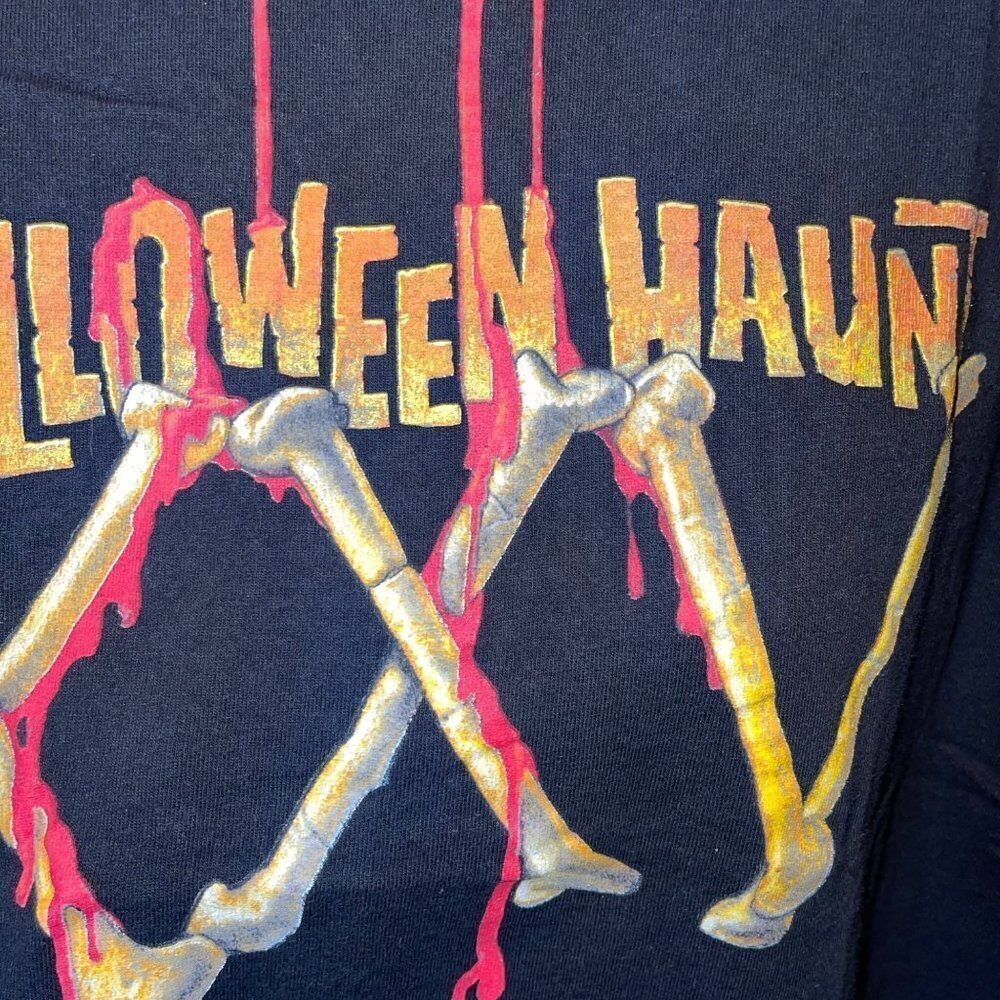Knott’s Scary Farm Mens T Shirt Black Size XL Vintage 1997 Halloween Haunt USA - Picture 15 of 15
